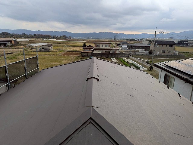 ガルテクトカバー工法完成